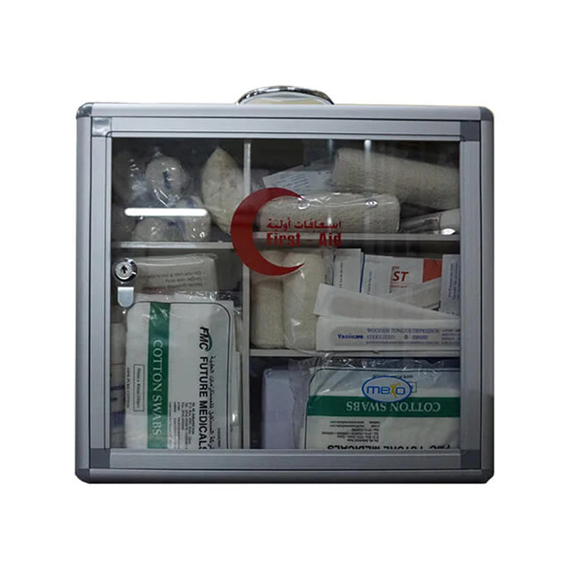 Mexo First Aid Box Filled Metal