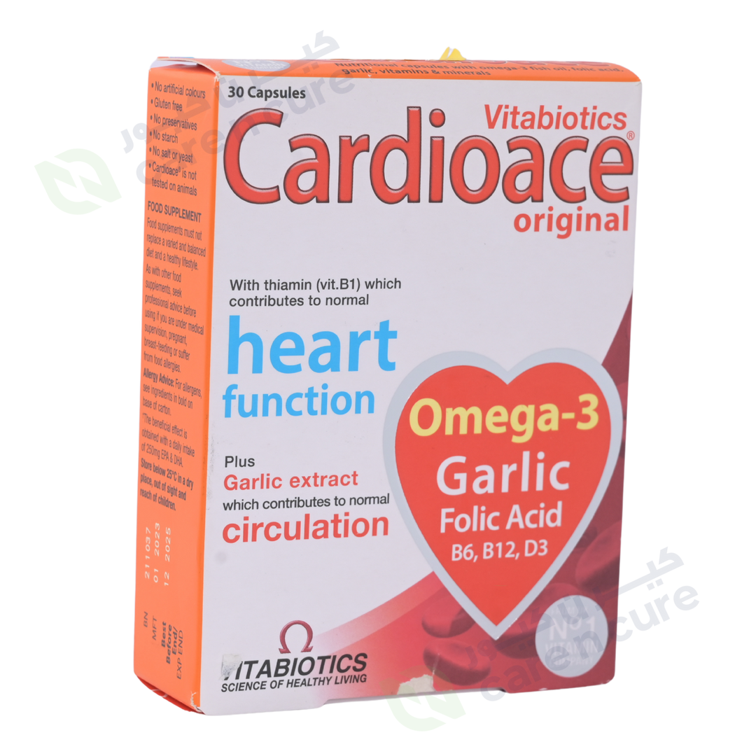 Cardioace Cap 30 Pieces