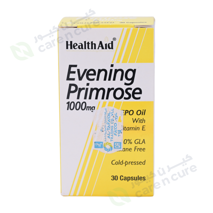 Health Aid Evening Primrose Oil 1000mg 30 Capsules