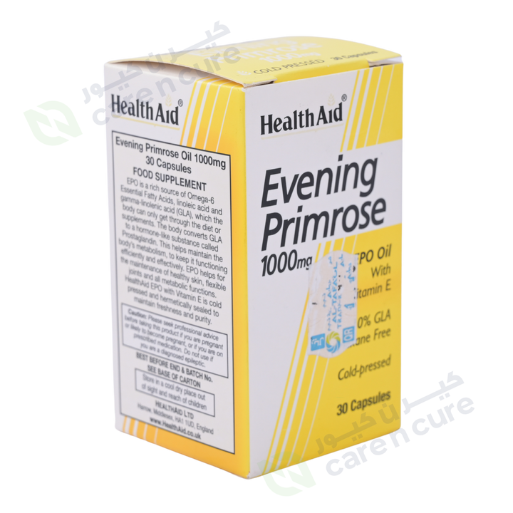Health Aid Evening Primrose Oil 1000mg 30 Capsules
