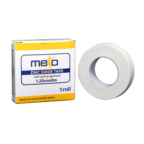 Mexo Zinc Oxide Tape - 1.25 X 4.5 cm