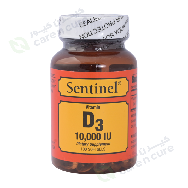 Sentinel Vitamin D3 10000 Iu 100 Pieces