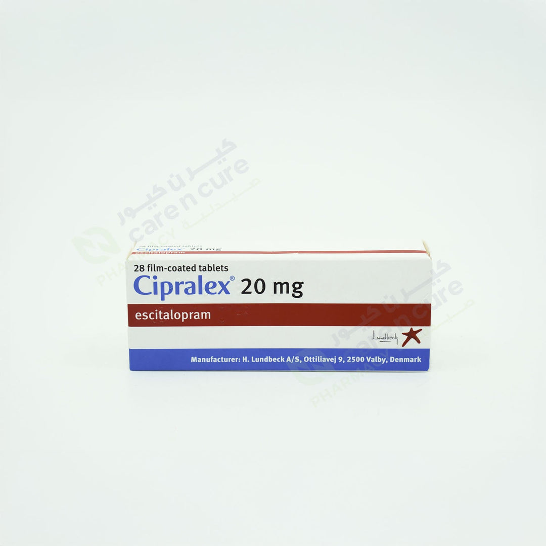 Cipralex 20mg Tablets 28 Pieces
