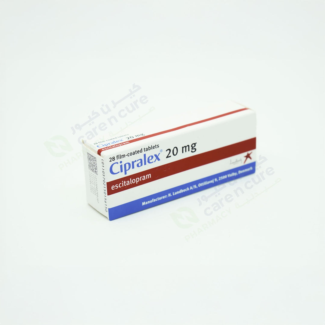 Cipralex 20mg Tablets 28 Pieces (Original Prescription Is Mandatory Upon Delivery) Cipralex 20mg Tablets 28 Pieces (Original Prescription Is Mandatory Upon Delivery)