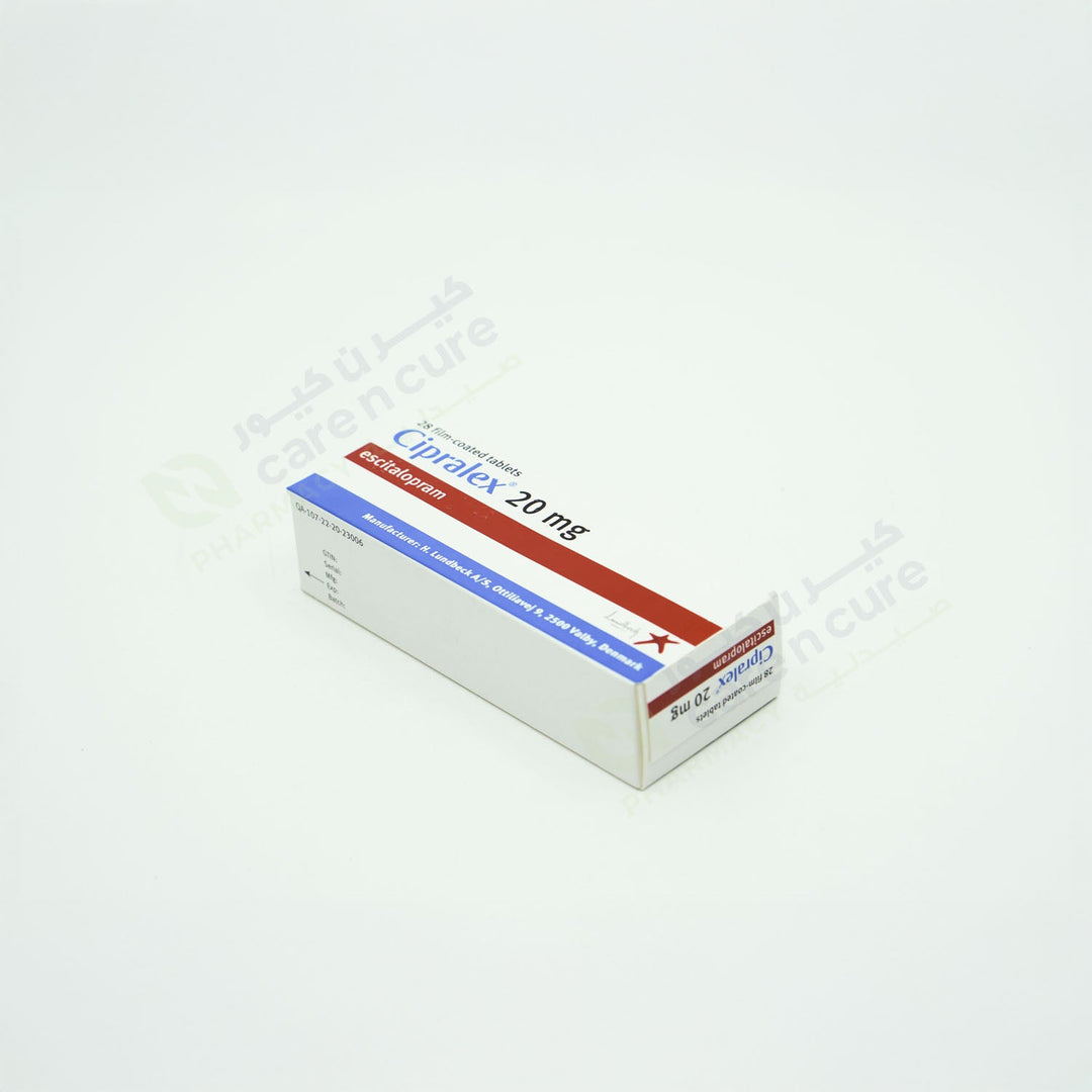 Cipralex 20mg Tablets 28 Pieces (Original Prescription Is Mandatory Upon Delivery) Cipralex 20mg Tablets 28 Pieces (Original Prescription Is Mandatory Upon Delivery)