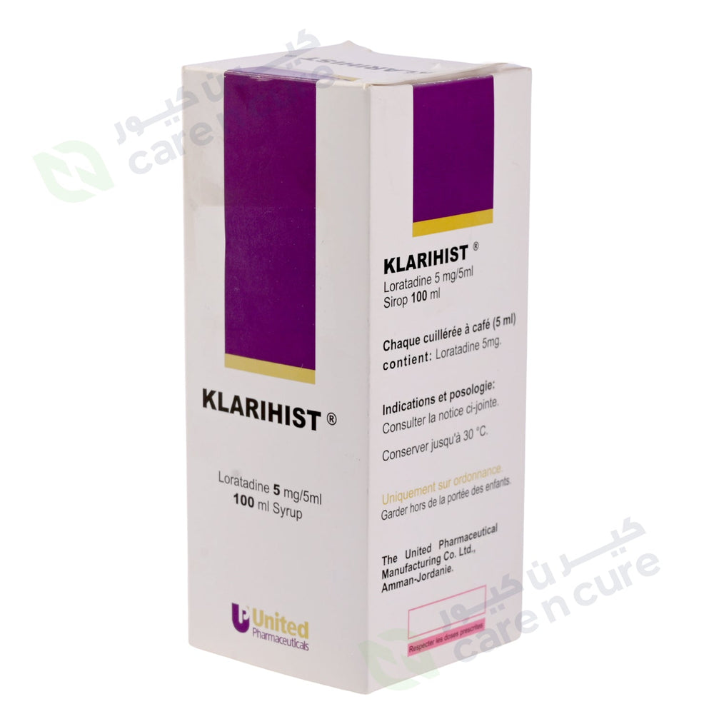 Klarihist 5mg/5ml 100 ml Syrup