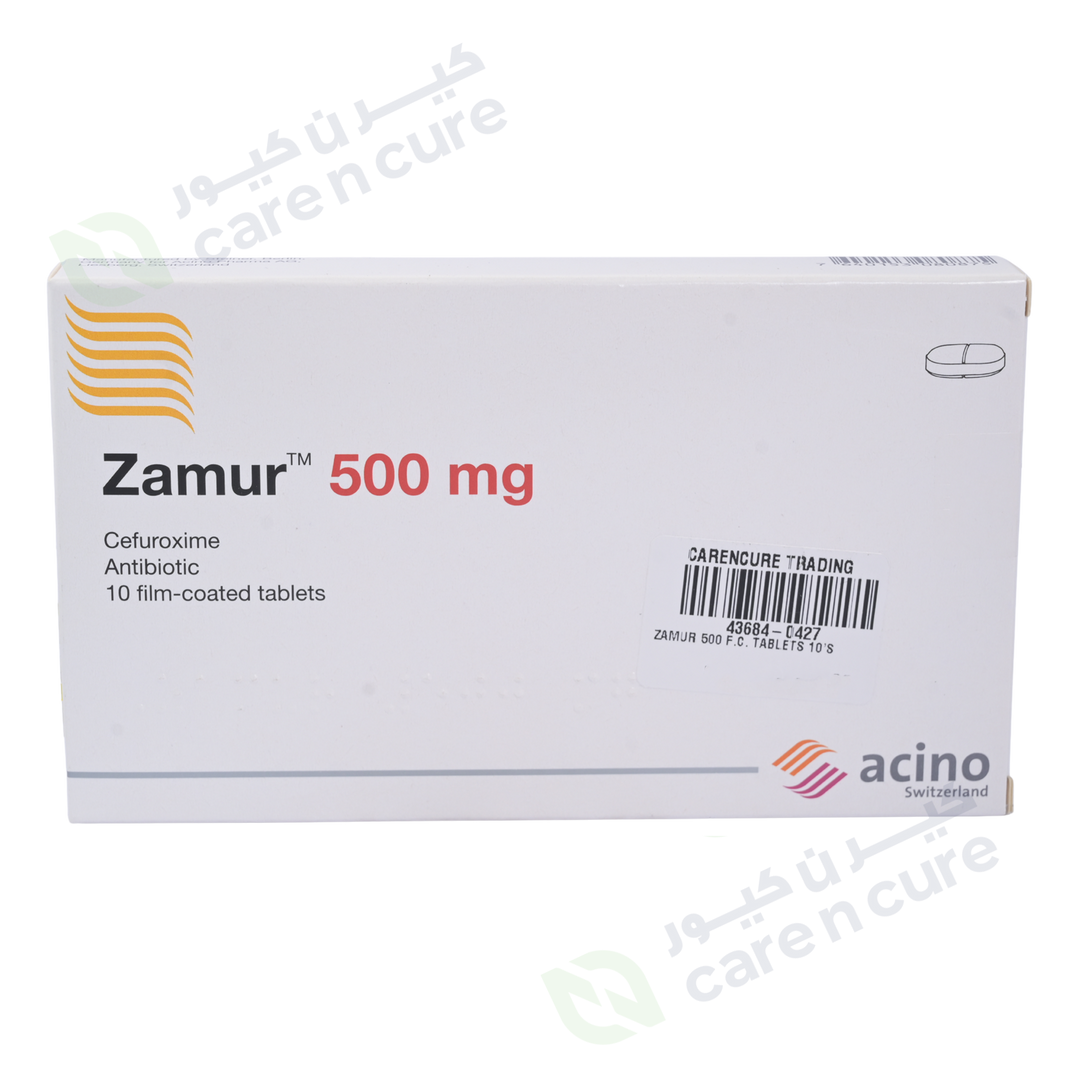 Zamur 500 F.C. Tablets 10's (Original Prescription Is Mandatory Upon Delivery)
