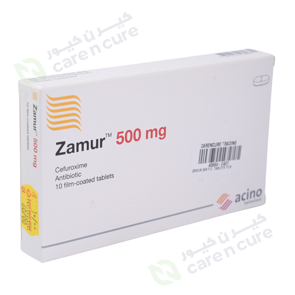 Zamur 500 F.C. Tablets 10's (Original Prescription Is Mandatory Upon Delivery)