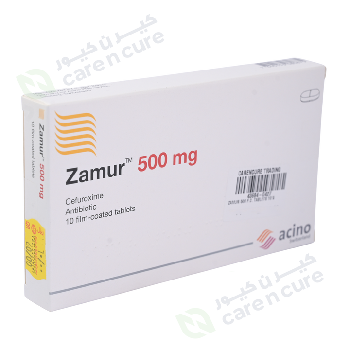 Zamur 500 F.C. Tablets 10's (Original Prescription Is Mandatory Upon Delivery)