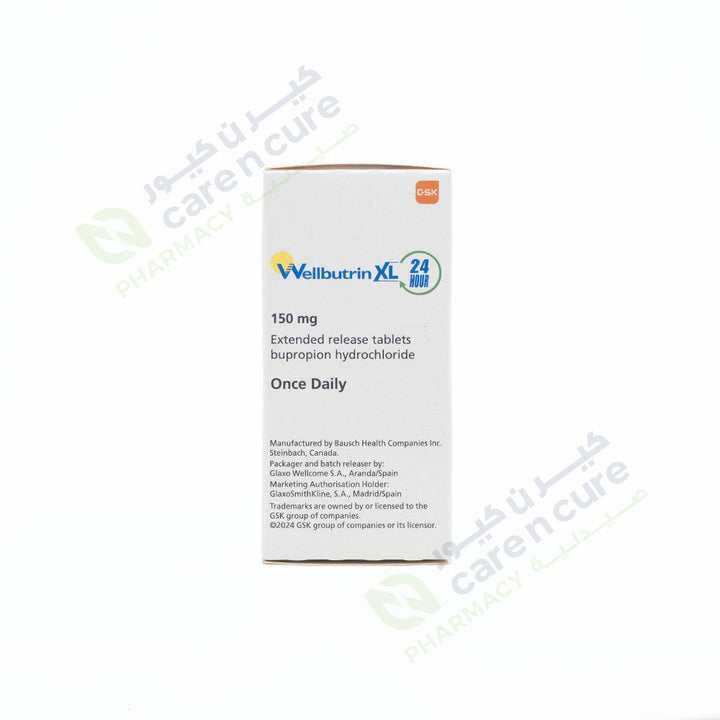 Wellbutrin Xl 150 Mg Tab 30 Pieces 