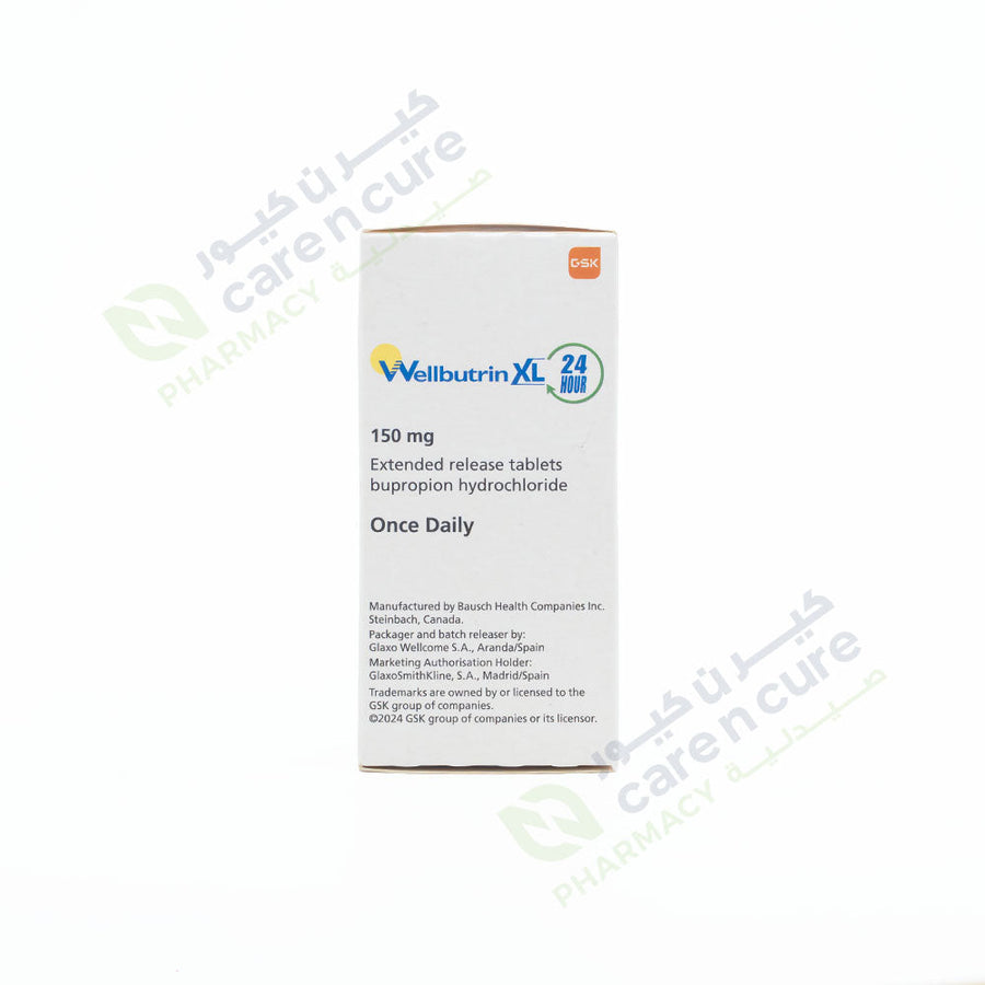 Wellbutrin Xl 150 Mg Tab 30 Pieces 