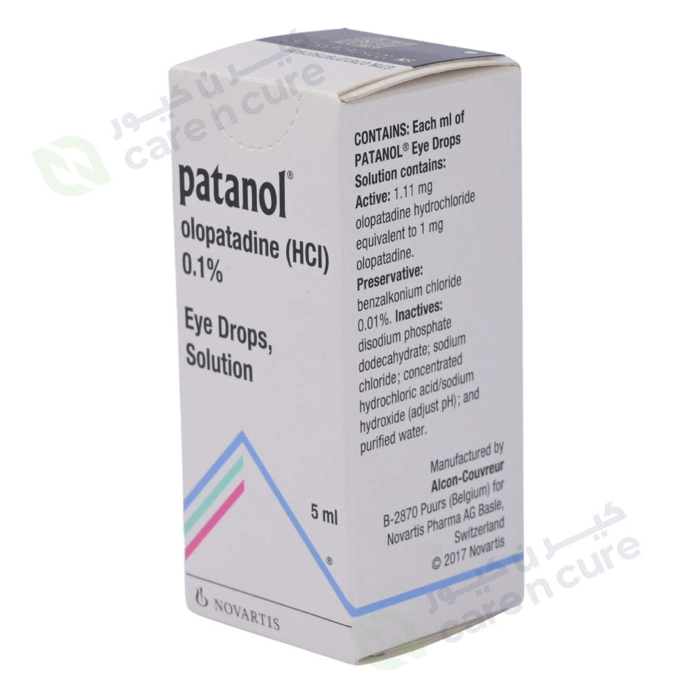 Patanol Eye Drops .1 % 5 ml