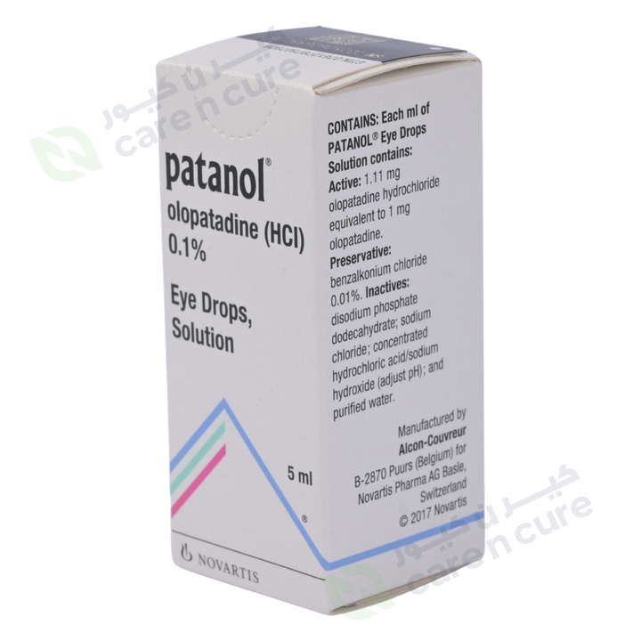 Patanol Eye Drops .1 % 5 ml