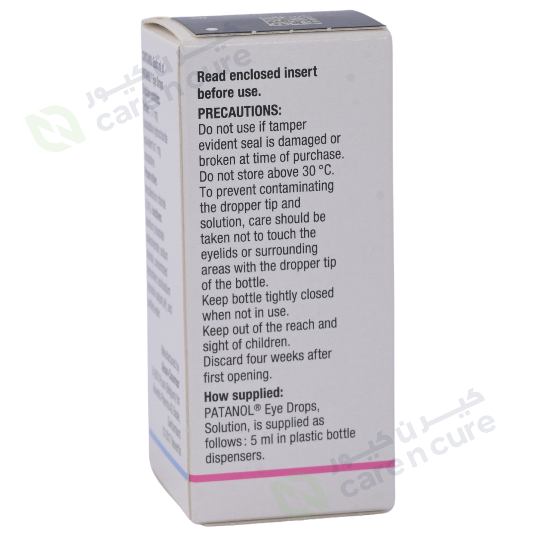 Patanol Eye Drops .1 % 5 ml