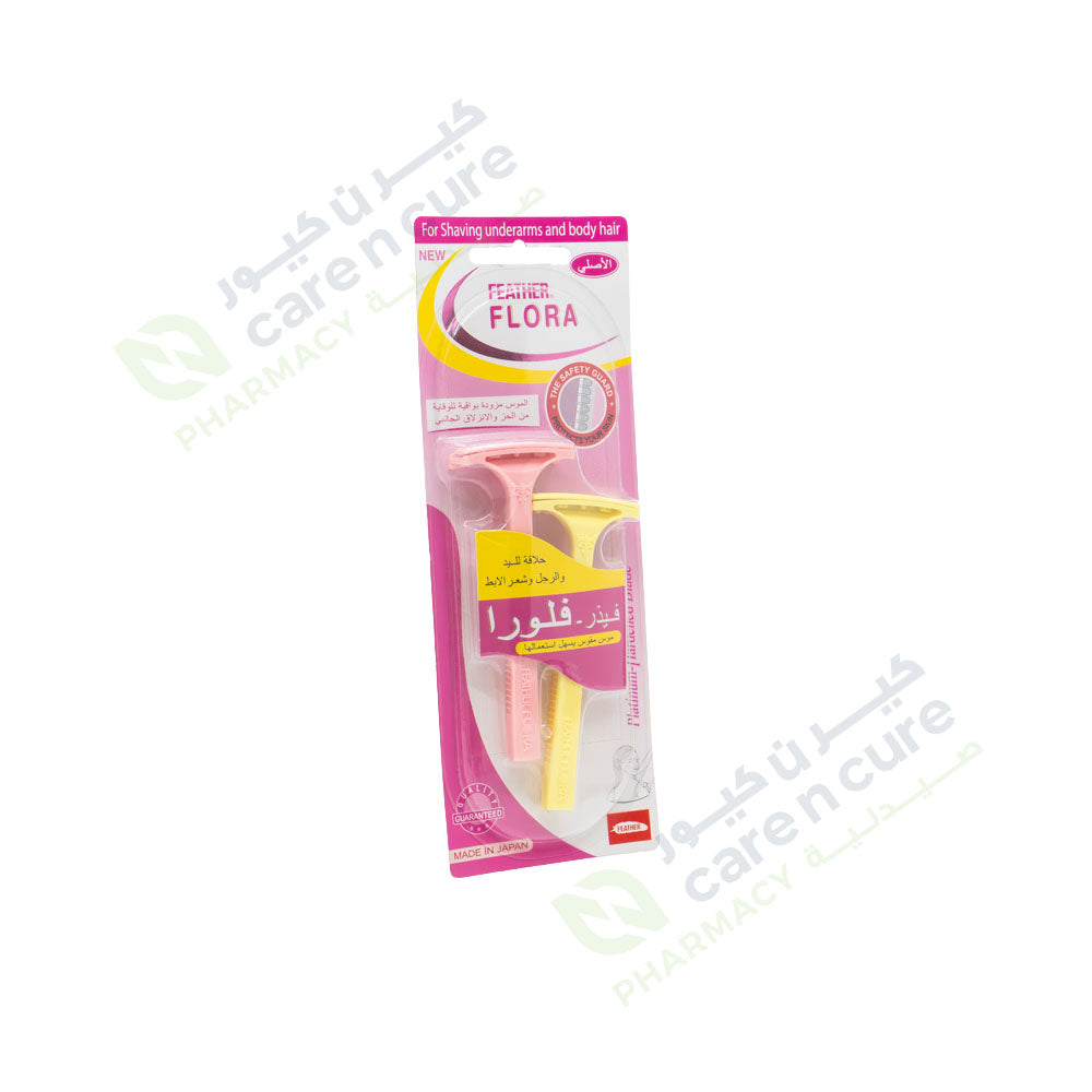 Feather Flora Safety Razor