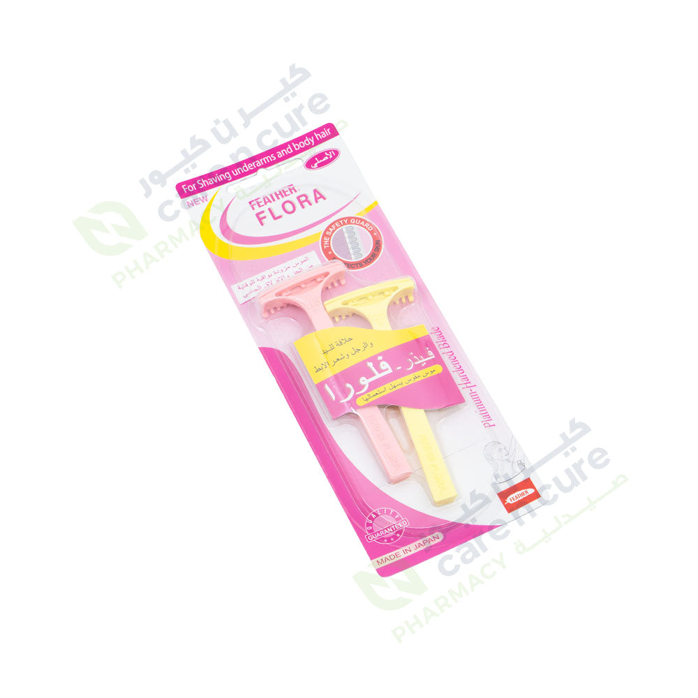 Feather Flora Safety Razor