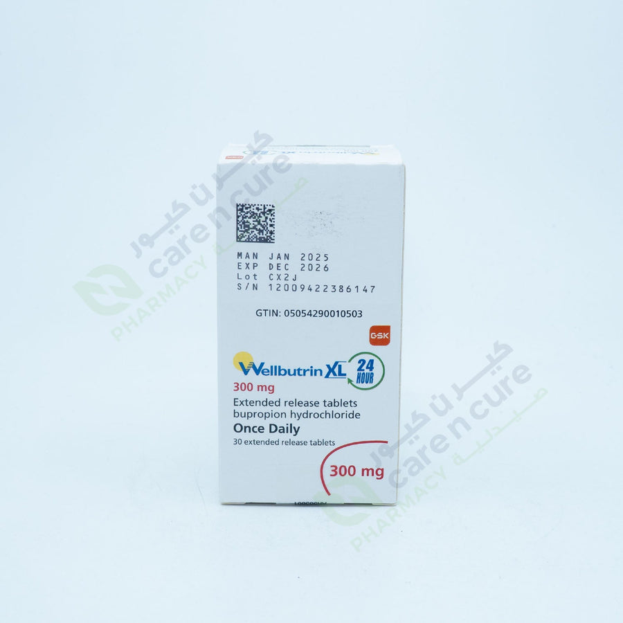 Wellbutrin Xl 300 Mg 30 Pieces Tab