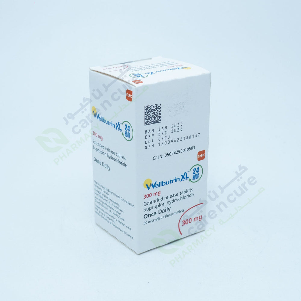 Wellbutrin Xl 300 Mg 30 Pieces Tab