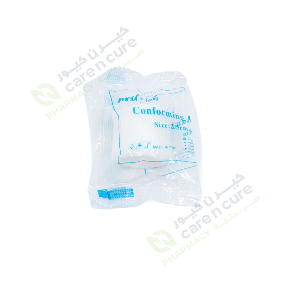 Med Lab Conforming Bandage 2.5 X 4
