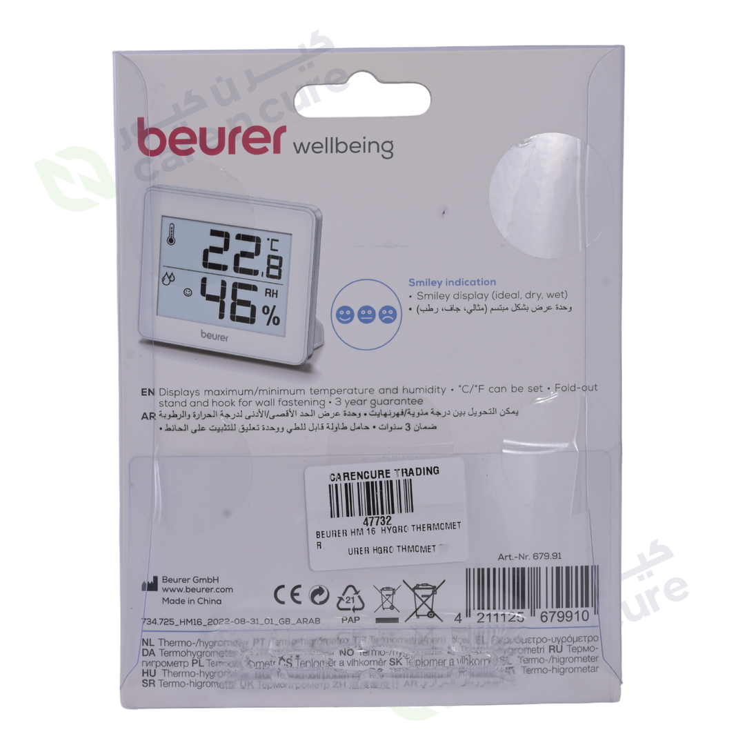 Beurer HM 16 Thermo Hygrometer