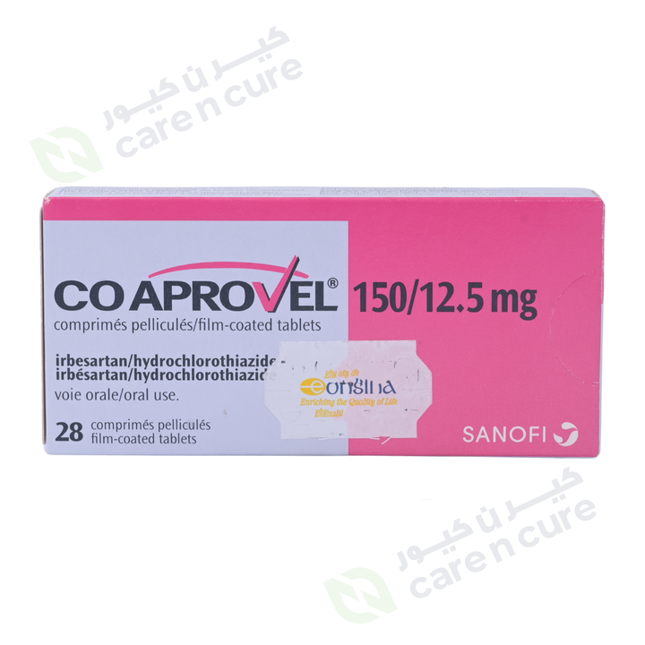 Coaprovel 150/12.5mg 28 Pieces