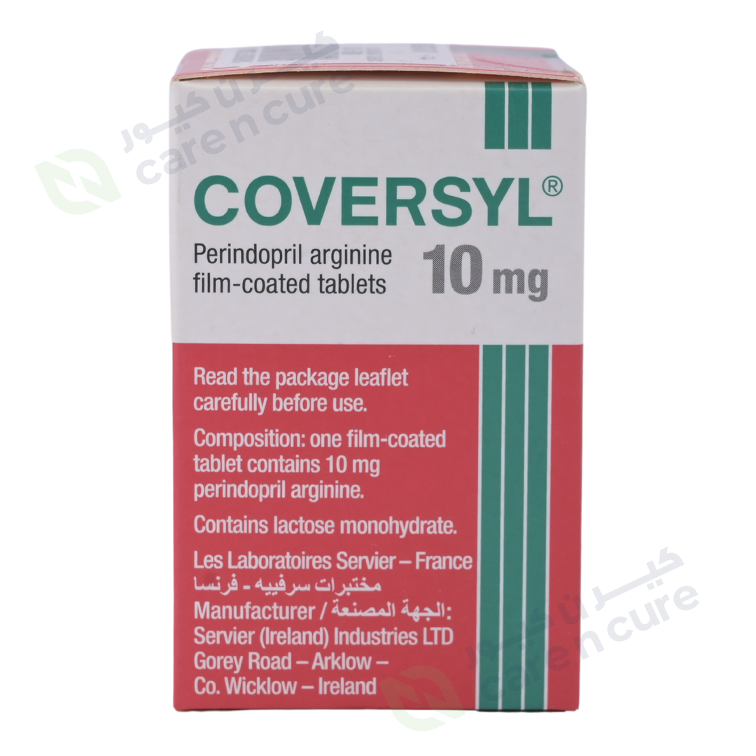 Coversyl 10 mg Tablets 30 Pieces