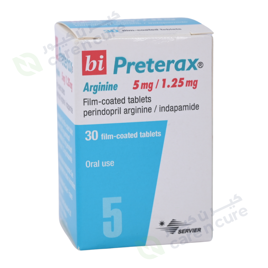 Bi Preterax Arginine 5 Mg/1.25 mg Fc Tablets 30S