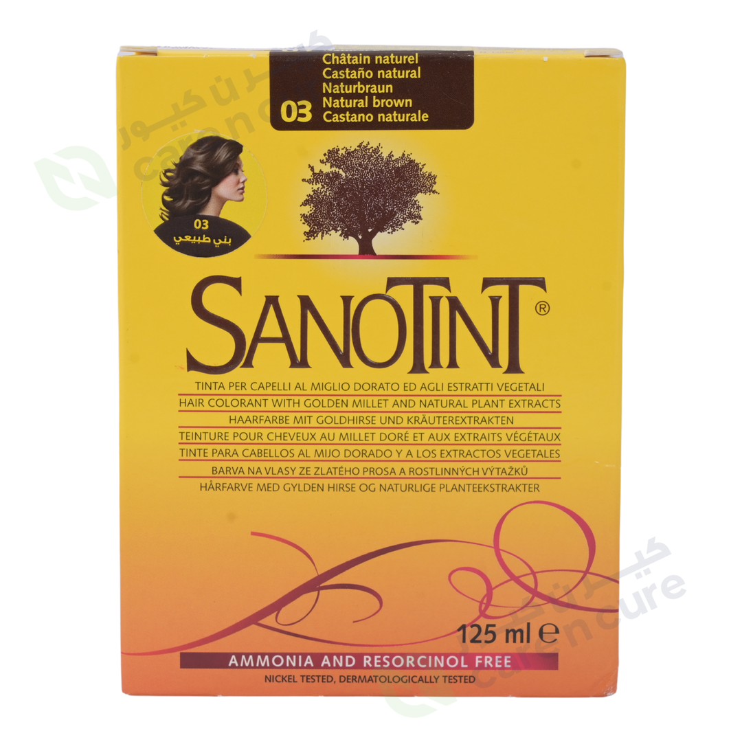 Sanotint Classic Nat Brown 03 125 ml