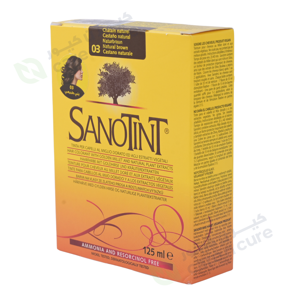 Sanotint Classic Nat Brown 03 125 ml