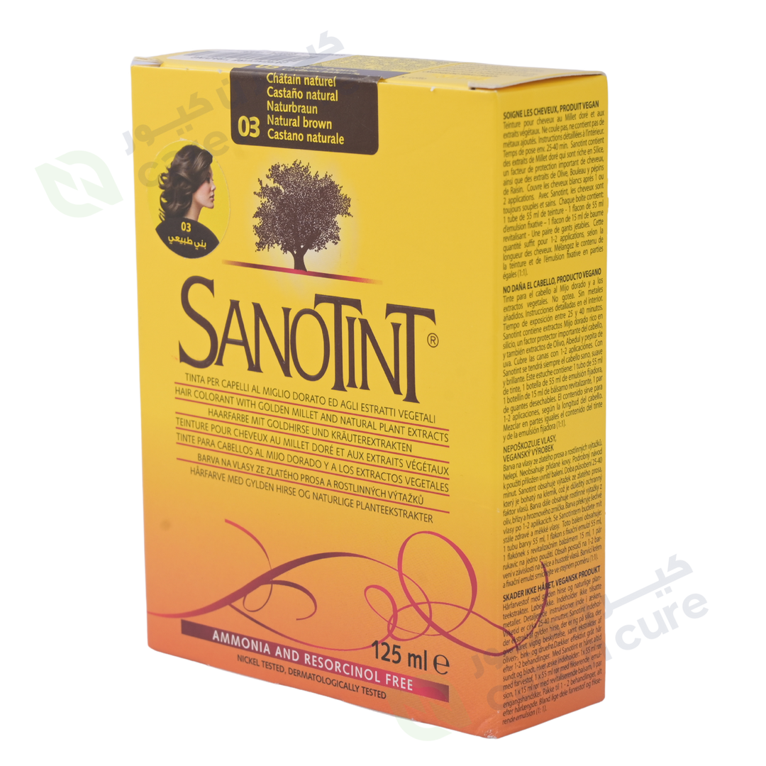 Sanotint Classic Nat Brown 03 125 ml