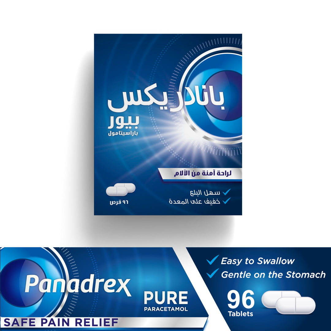 Panadrex Pure 500 mg Tablet 96 Pieces