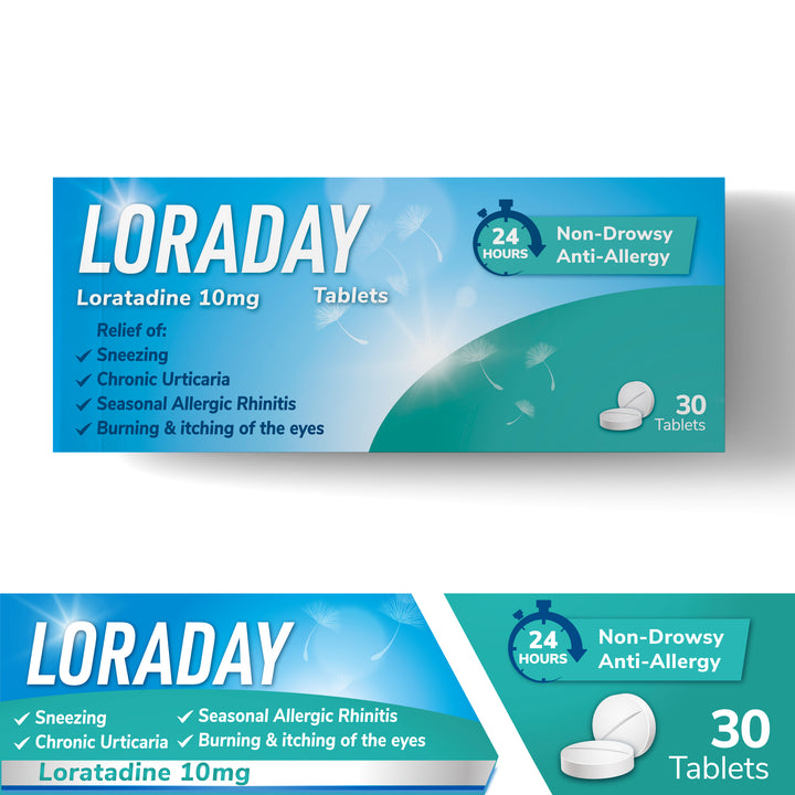 Loraday 10mg 30 Tablet