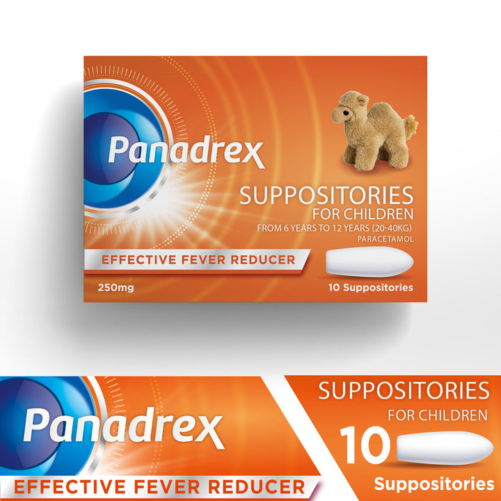 Panadrex 250Mg Suppository 10 Pieces