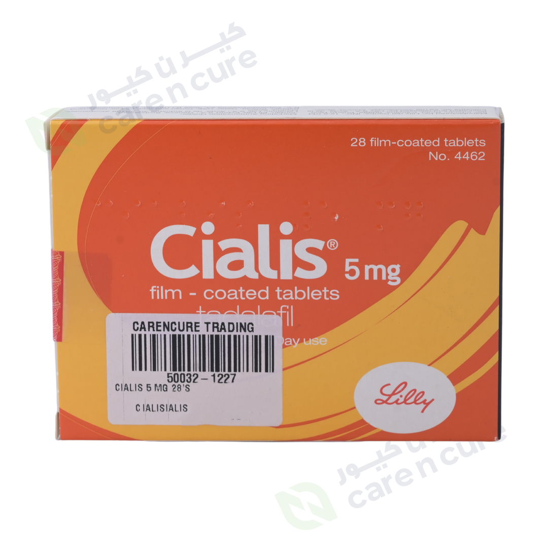 Cialis 5 mg 28 Pieces (Original Prescription Is Mandatory Upon Delivery)