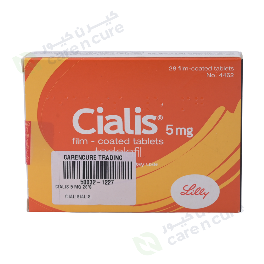 Cialis 5 mg 28 Pieces (Original Prescription Is Mandatory Upon Delivery)