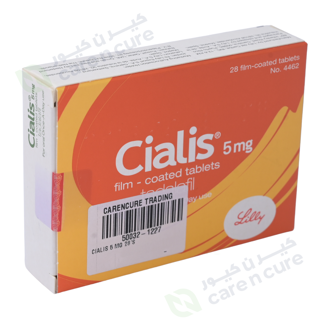 Cialis 5 mg 28 Pieces (Original Prescription Is Mandatory Upon Delivery)