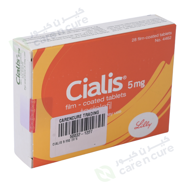 Cialis 5 mg 28 Pieces (Original Prescription Is Mandatory Upon Delivery)