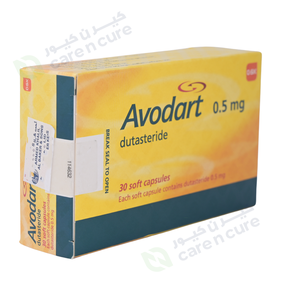 Avodart Capsule 0.5 mg 30 Pieces