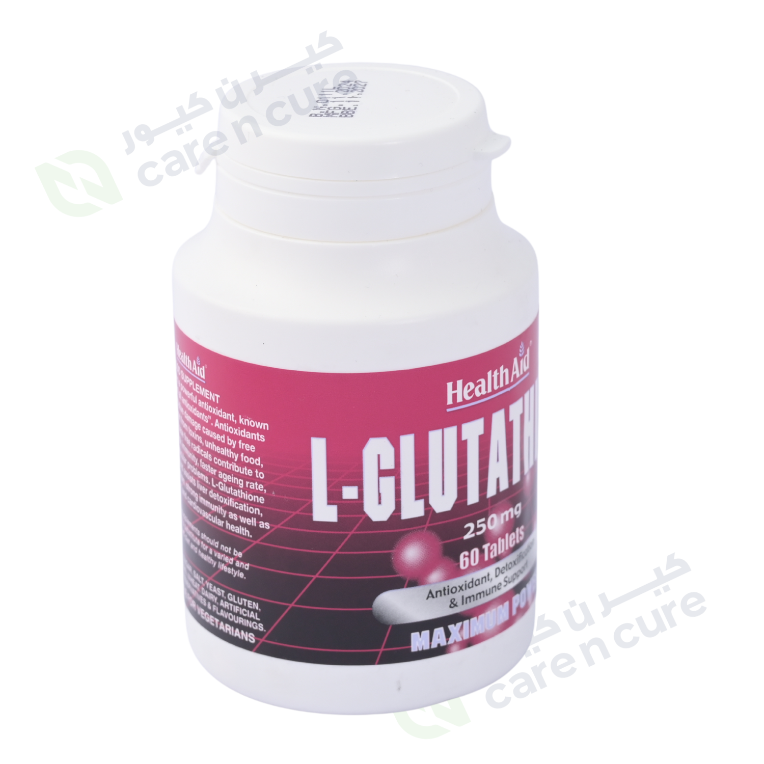 Health Aid L-Glutathione 250 mg 60 Tablets Online in Qatar Care n Cure Online Pharmacy Qatar Health Aid L-Glutathione 250 mg 60 Tablets Online in Qatar Care n Cure Online Pharmacy Qatar