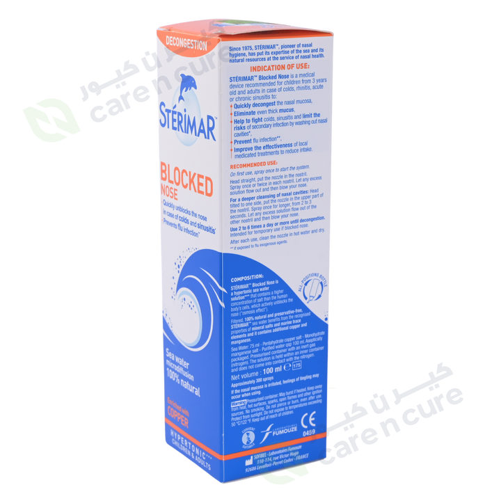 Sterimar Blocked Nose Hypertonic 100 ml