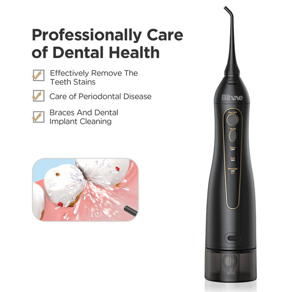 Bitvae F5020E Water Flosser/Oral Irrigator Black