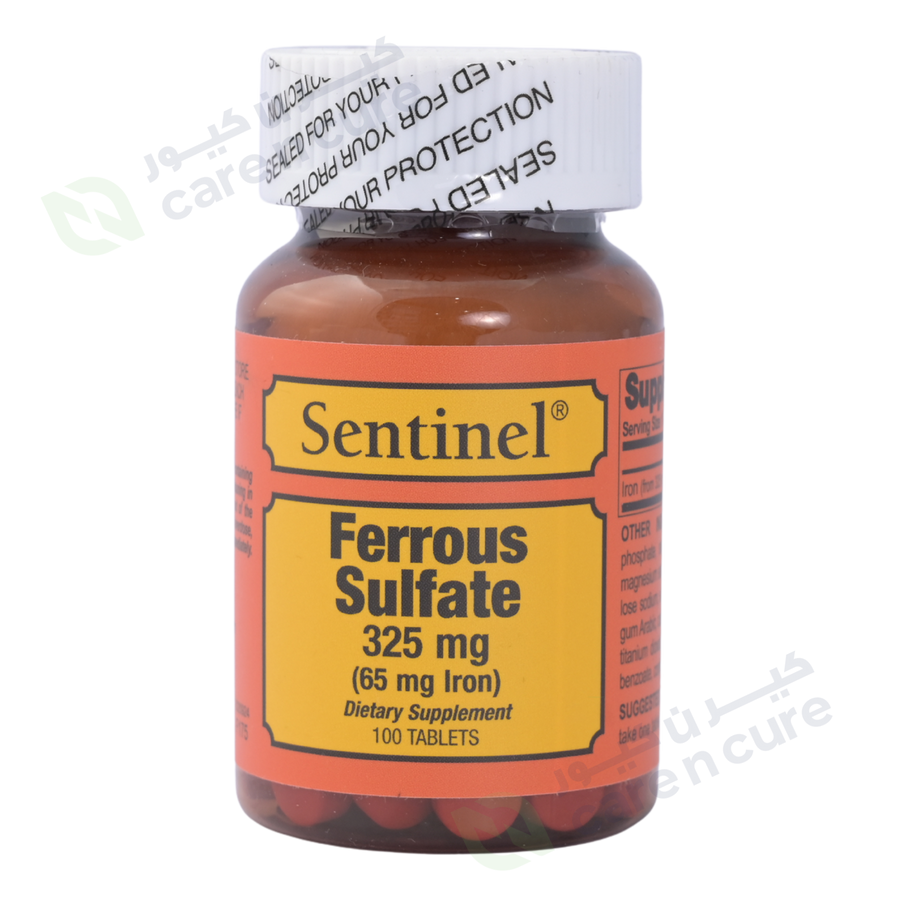 Sentinel Ferrous Sulfate 325mg 100 Pieces