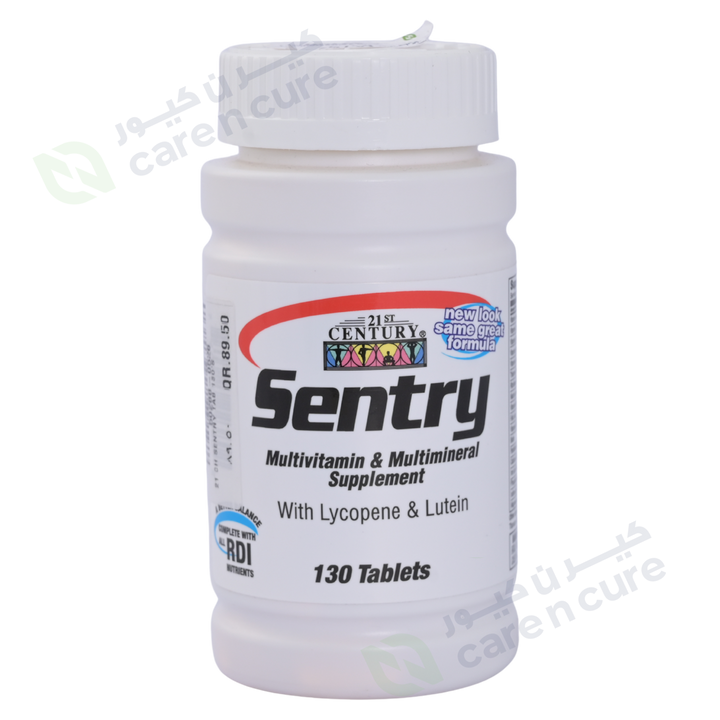 21St Century Sentry Multivitamin and Multimineral Supplement 130 Tablets