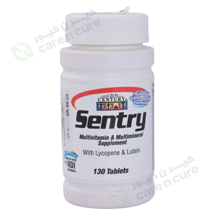 21St Century Sentry Multivitamin and Multimineral Supplement 130 Tablets