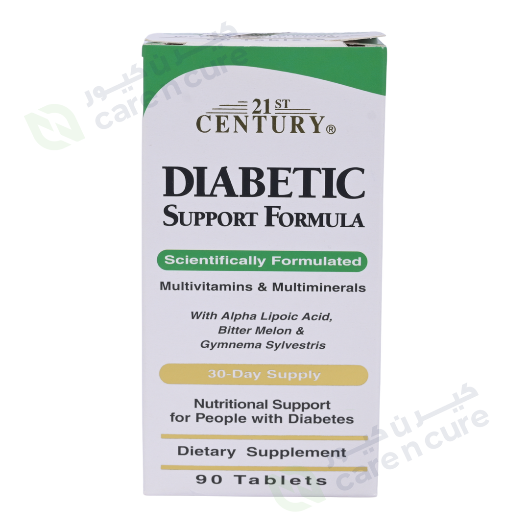 21St Century Diabetic Formula - 90 Tablets
