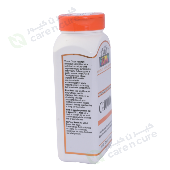 21st Century Vitamin C-1000 mg 110 Tablets