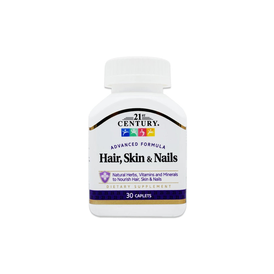 21St Century Hair, Skin & Nails Dietary Supplement 30 Caplets