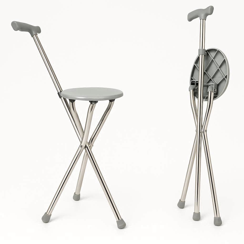Escort Walking Stick W/Seat