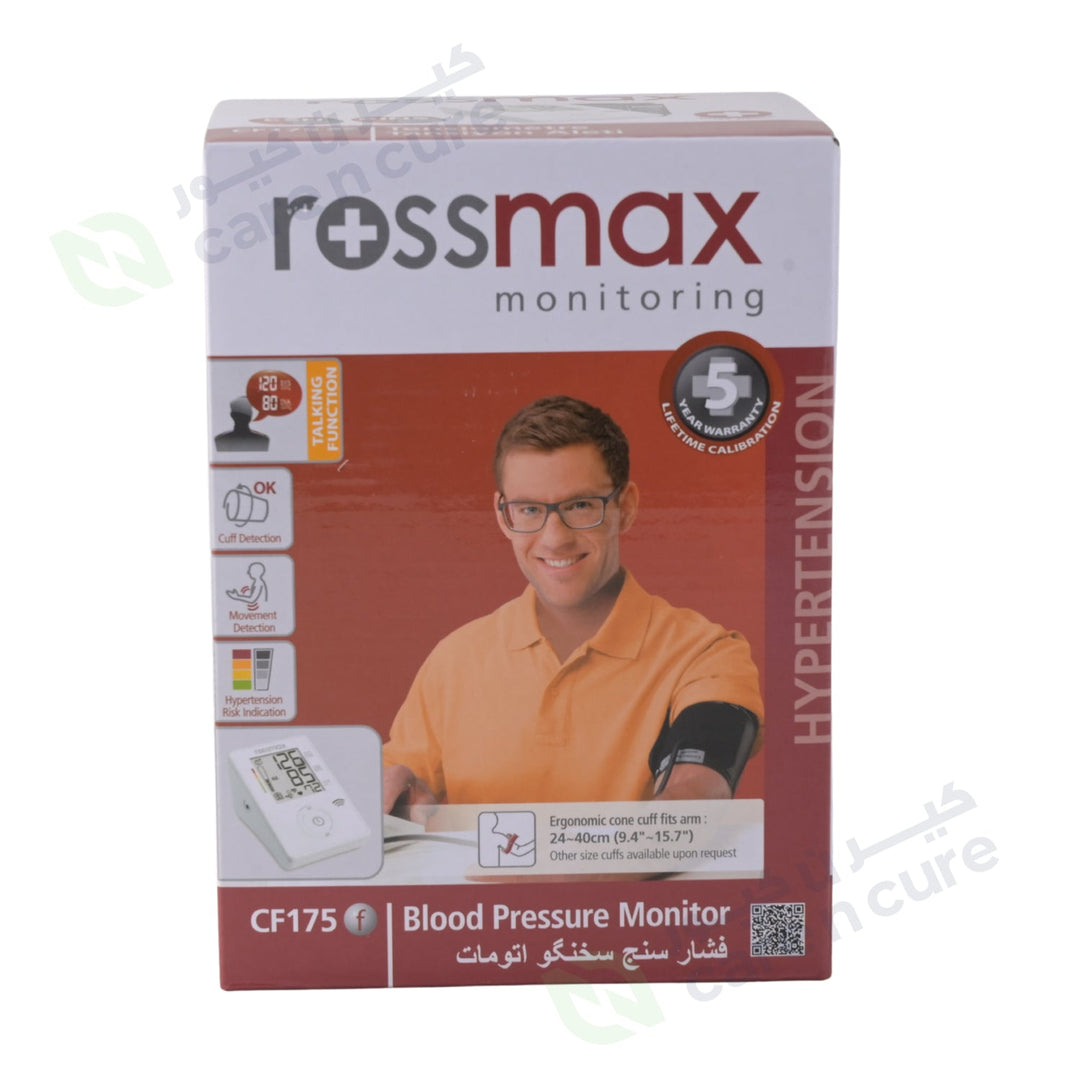 Rossmax Blood Pressure Monitor Talking Type (Arm) CF175f