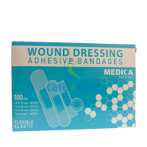 Medica Adhesive Band Aid Assorted 100 Pieces